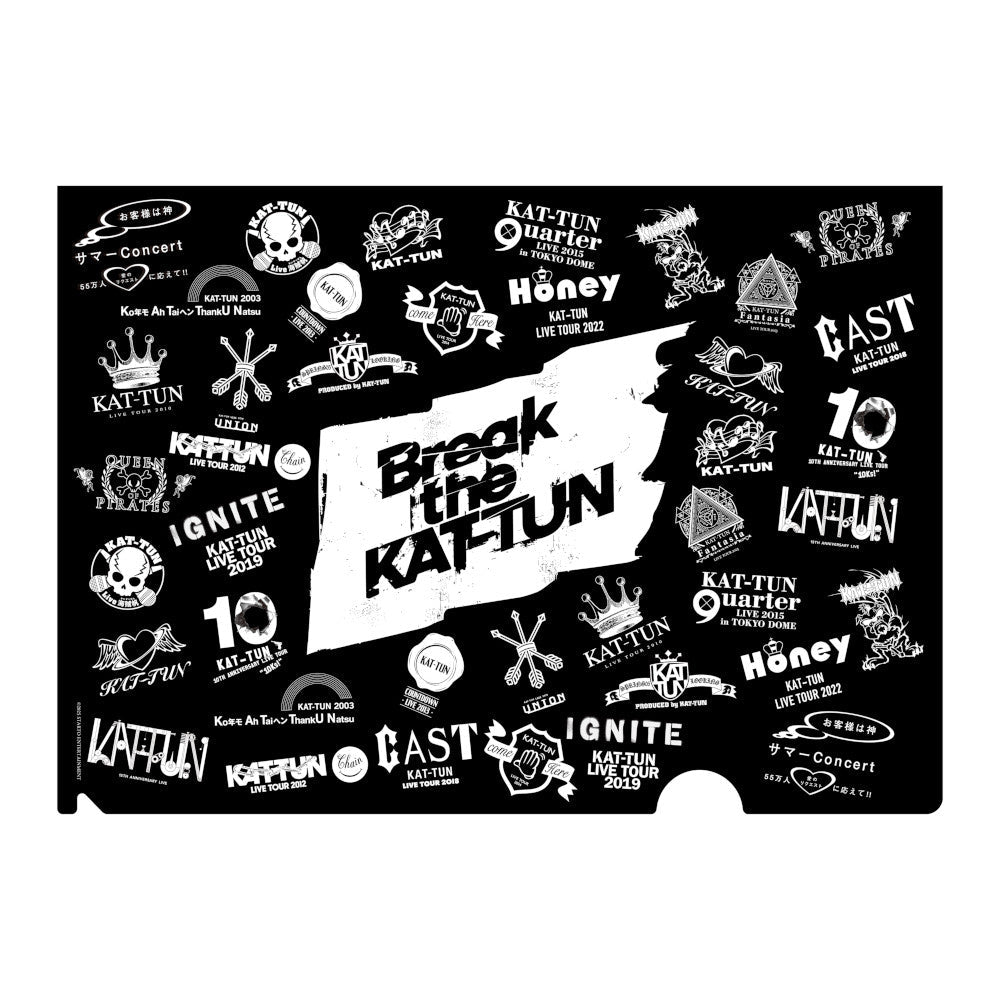 クリアファイル – Break the KAT-TUN online store